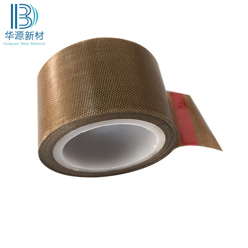Heat Resistant PTFE Fiberglass Insulation Self Adhesive Tape