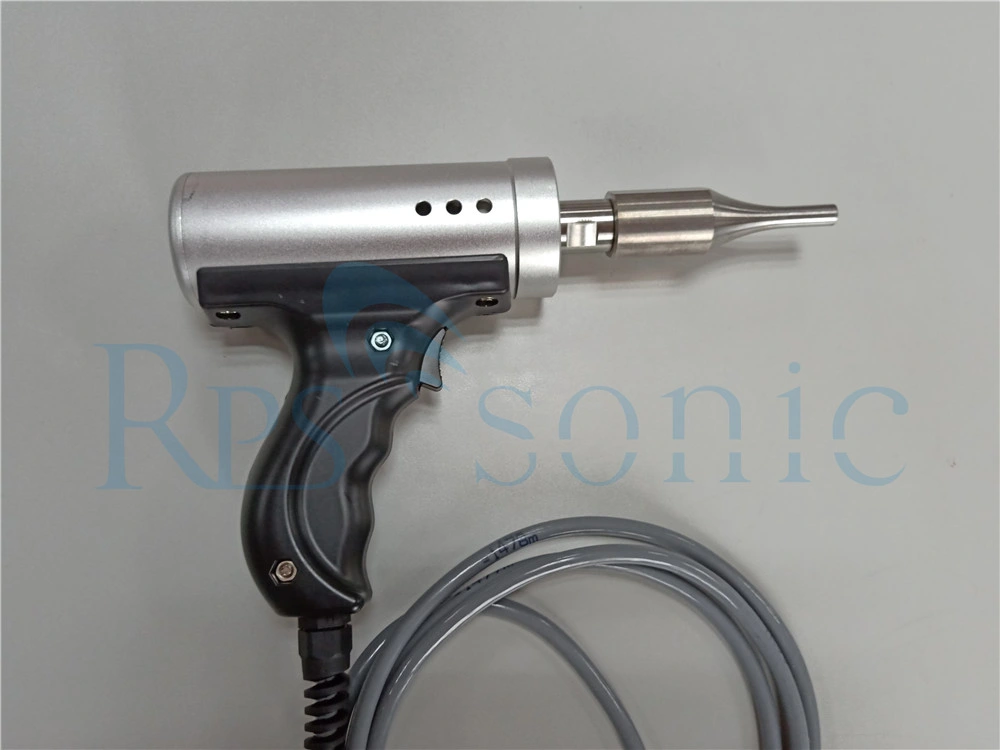 28kHz High Frequency Ultrasonic Transducer Probe Continuous Processing with Grid Horn